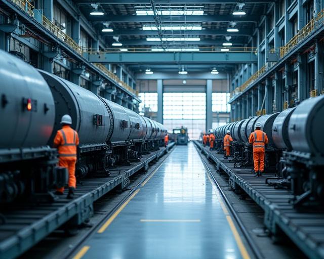 Производство железнодорожных компонентов